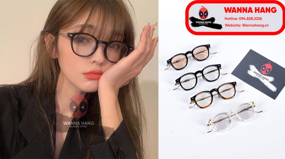 2 thương hiệu mắt kính cận đẹp cho nữ 